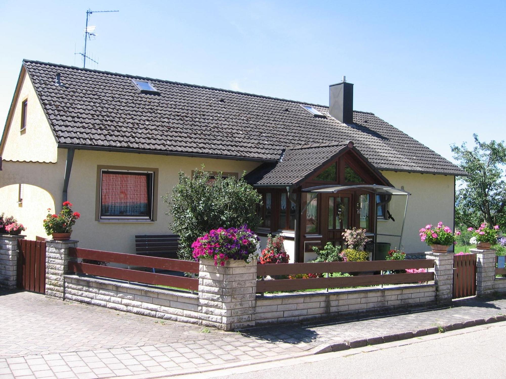 Ferienwohnung Werner Mit Terrasse Haundorf Екстериор снимка